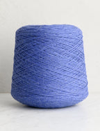 Knitting Yarn DK On A Cone, Flax Flower Blue