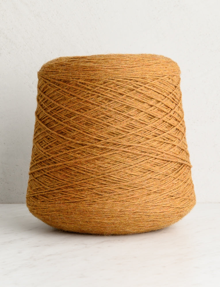Knitting Yarn DK On A Cone, Golden Raisin