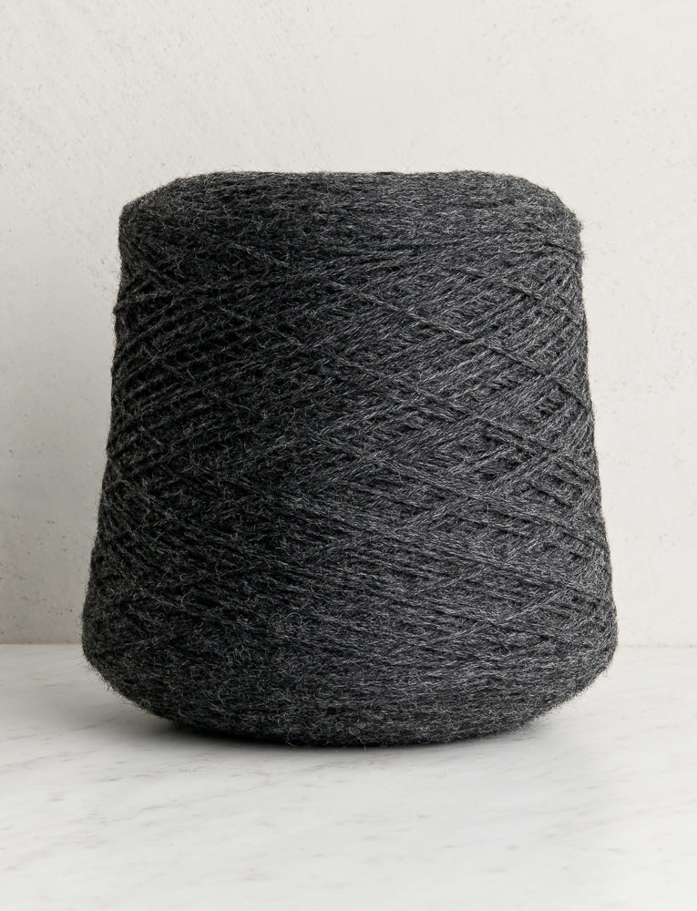Knitting Yarn DK On A Cone, Iron Gray
