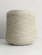 Knitting Yarn DK On A Cone, Ivory Gray