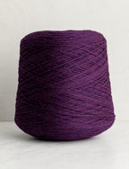 Knitting Yarn DK On A Cone, Purple Prune