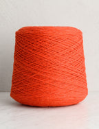 Knitting Yarn DK On A Cone, Red Geranium