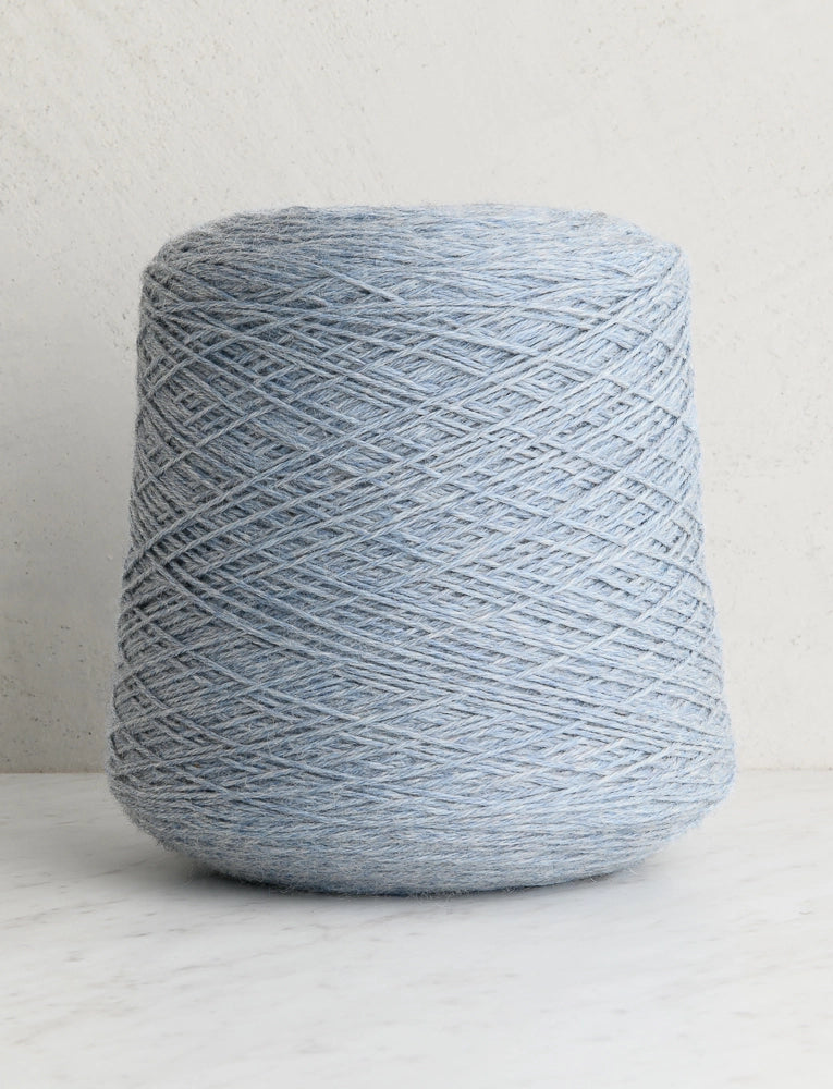 Knitting Yarn DK On A Cone, Soft Sky