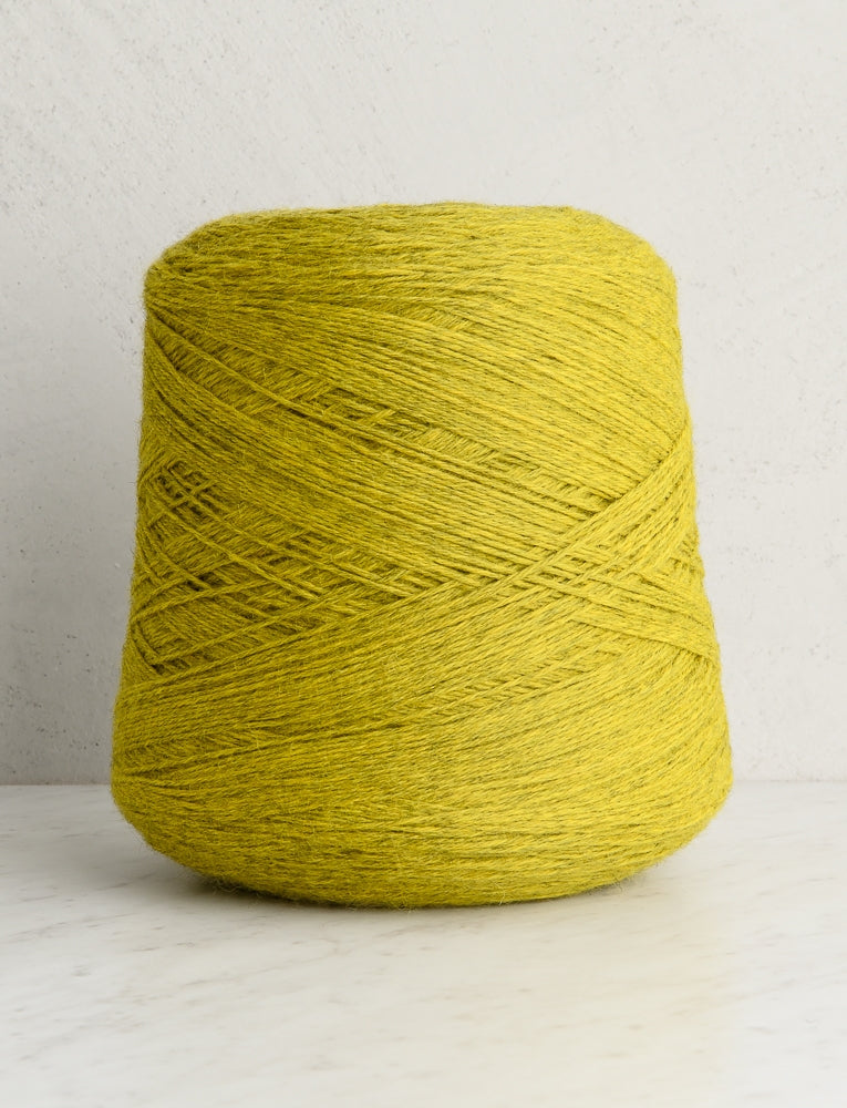 Knitting Yarn DK On A Cone, Sour Citron