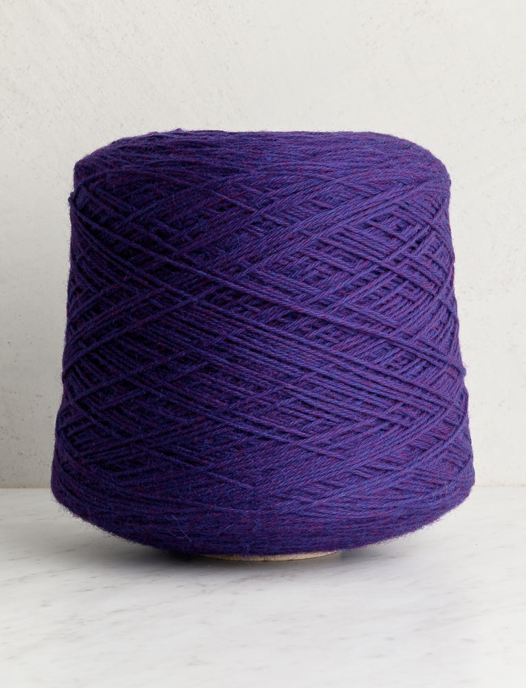 Knitting Yarn DK On A Cone, Violet Sea