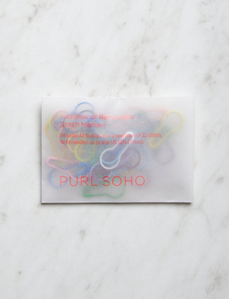 Rainbow of Removable Stitch Markers