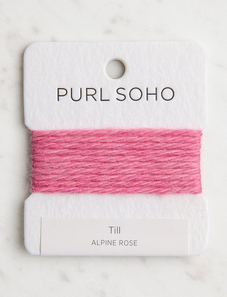 Till Color Cards, Alpine Rose