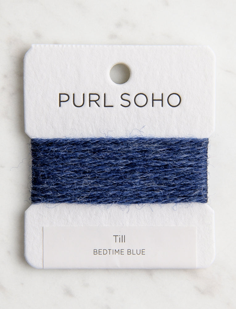 Till Color Cards, Bedtime Blue