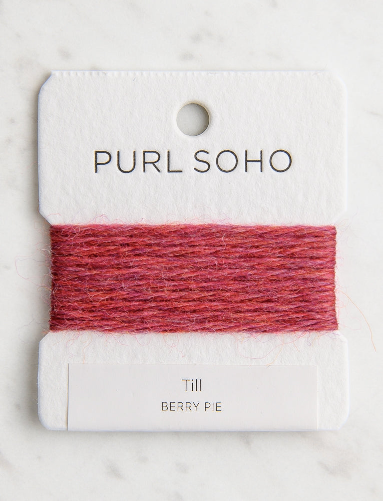 Till Color Cards, Berry Pie