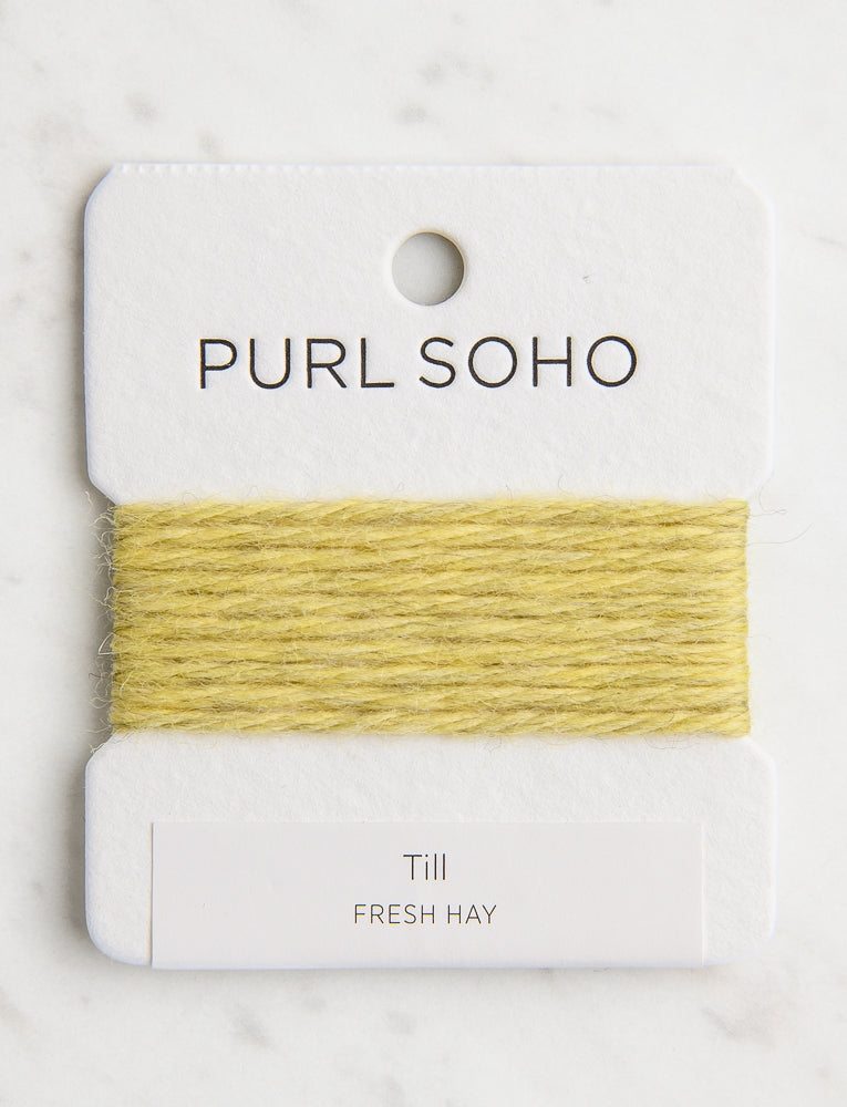 Till Color Cards, Fresh Hay