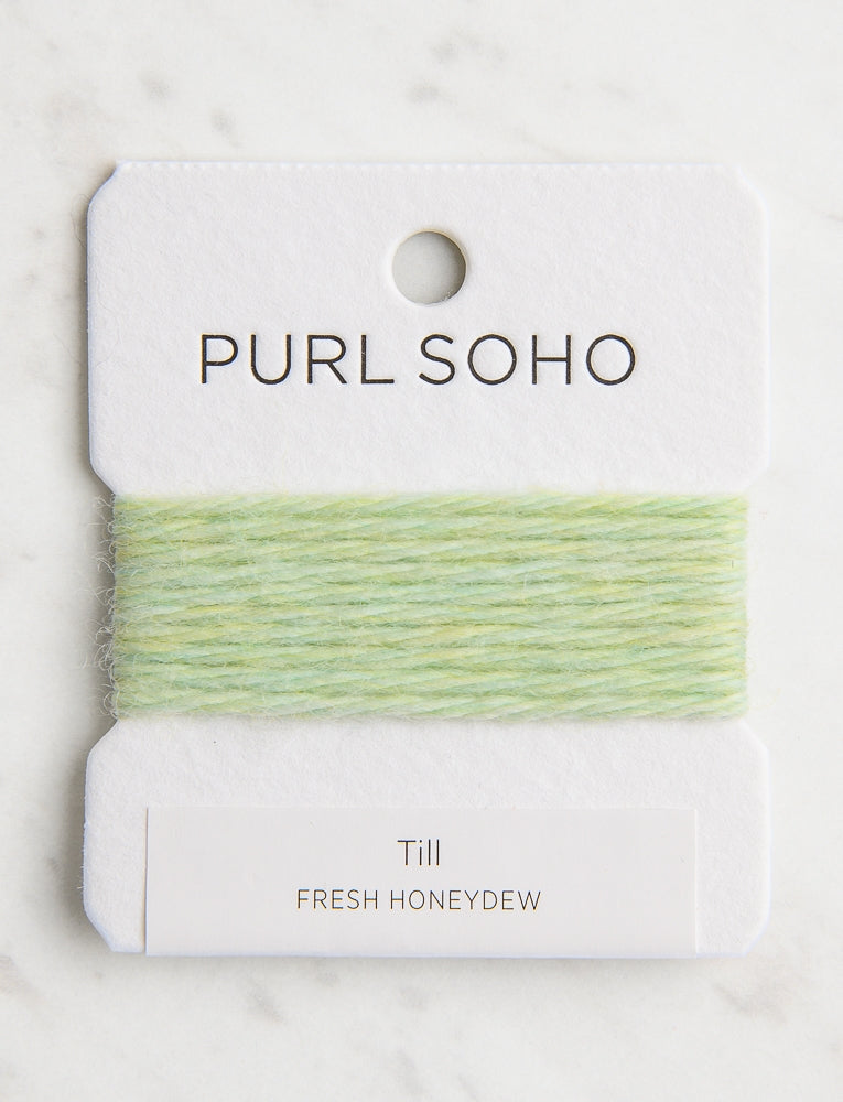 Till Color Cards, Fresh Honeydew