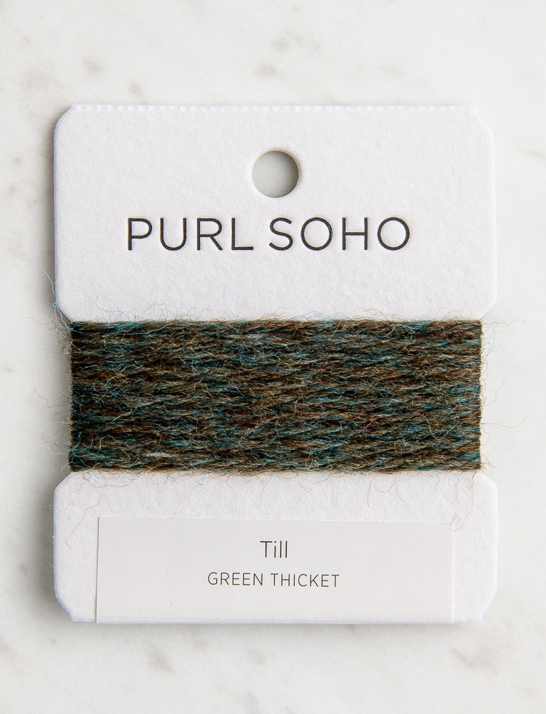 Till Color Cards, Green Thicket