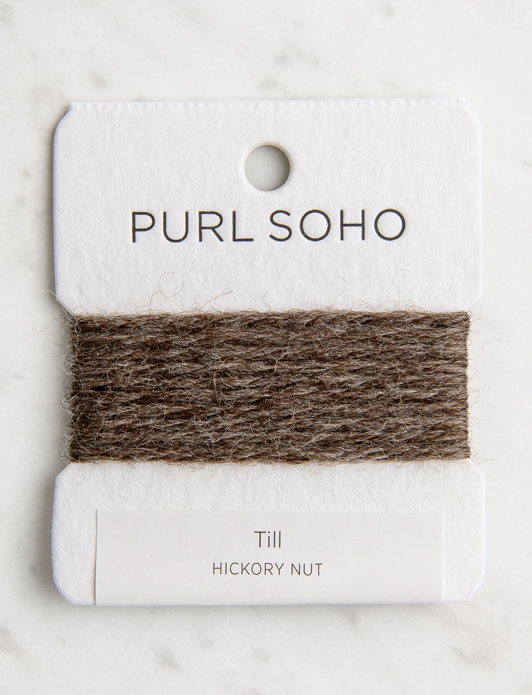 Till Color Cards, Hickory Nut