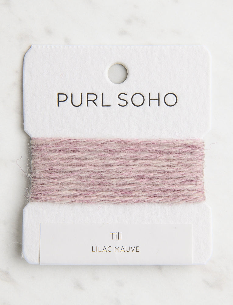 Till Color Cards, Lilac Mauve