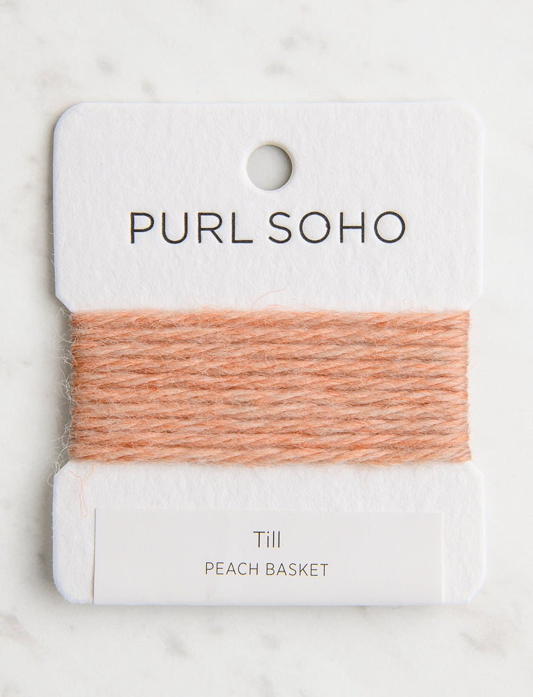 Till Color Cards, Peach Basket