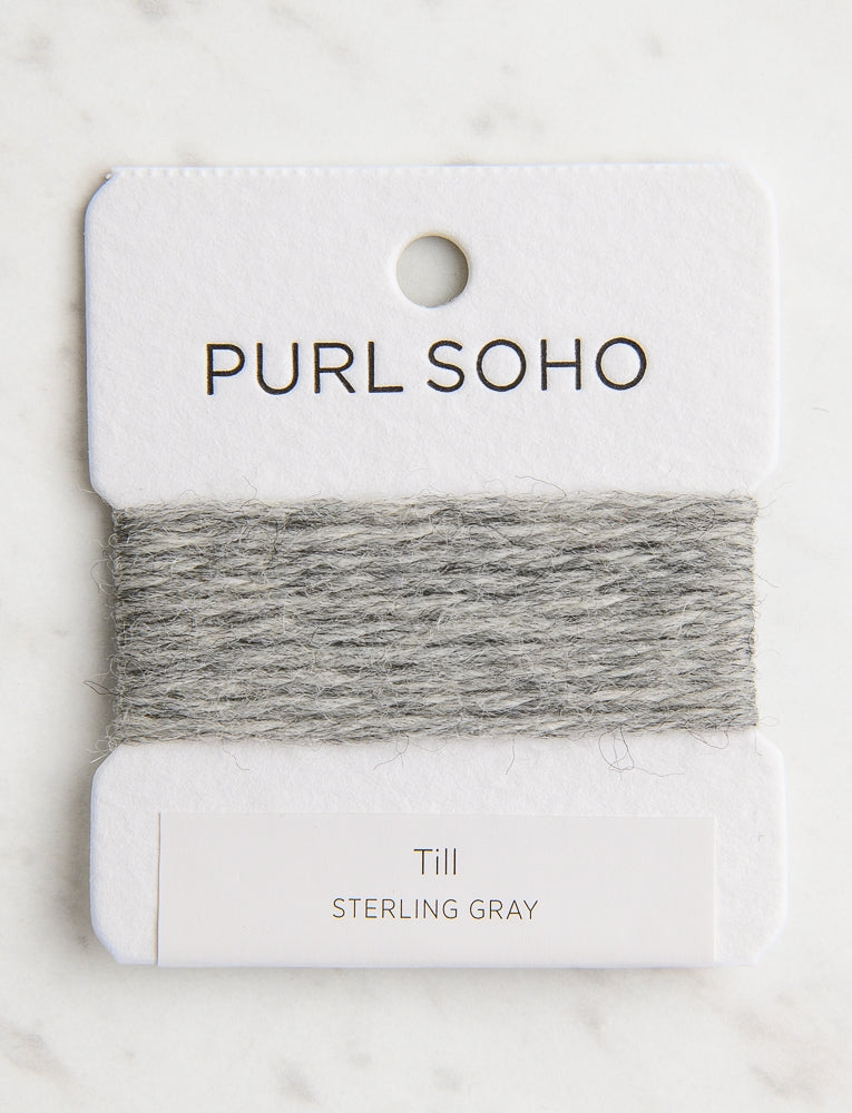 Till Color Cards, Sterling Gray