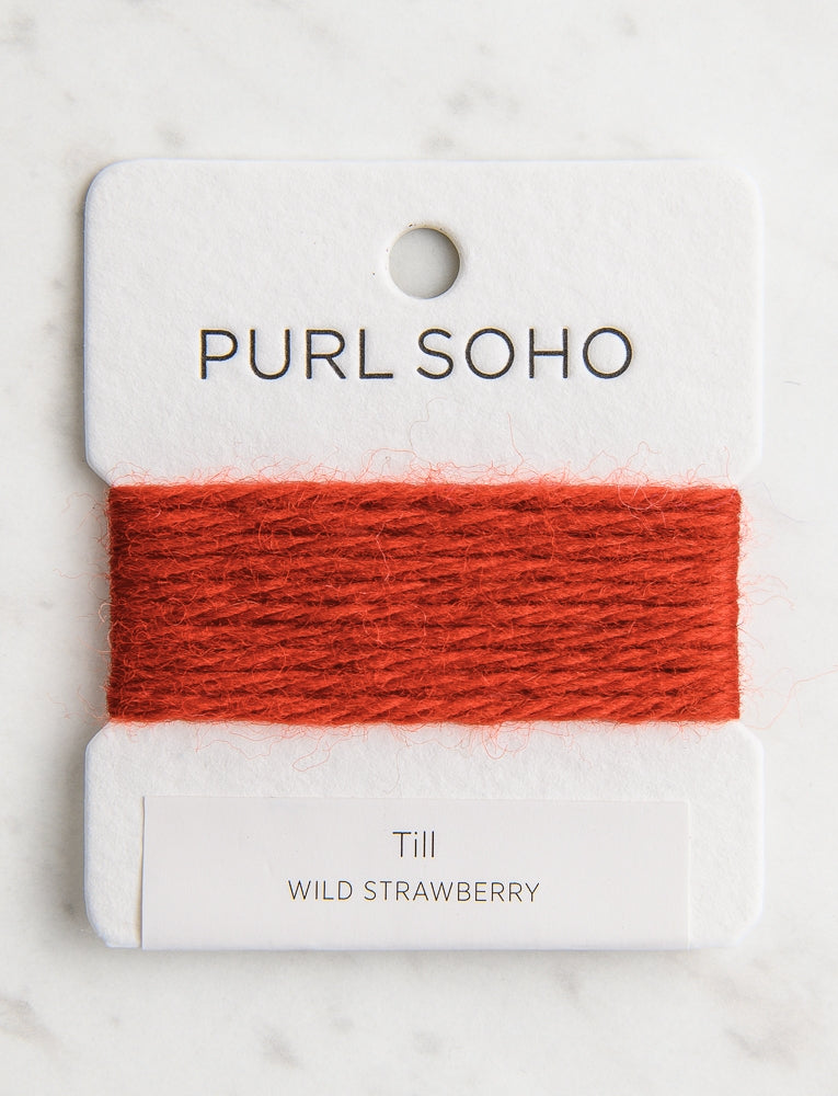 Till Color Cards, Wild Strawberry