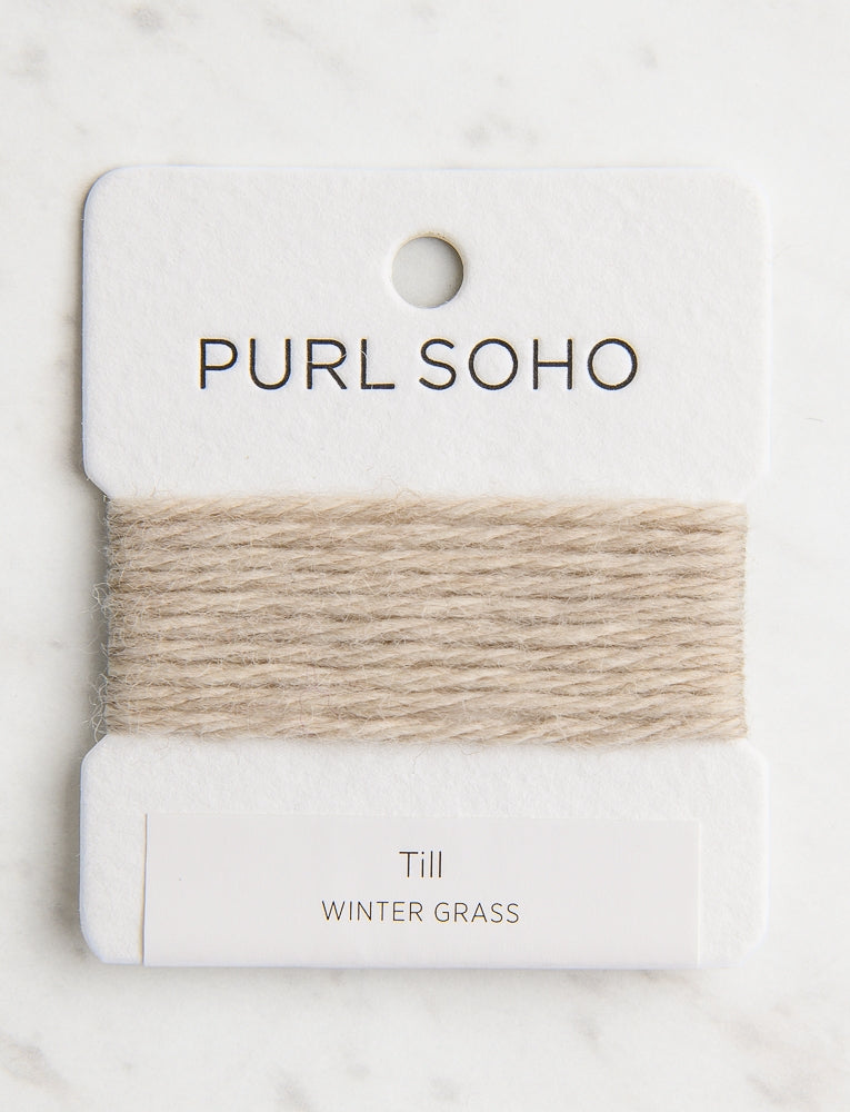 Till Color Cards, Winter Grass