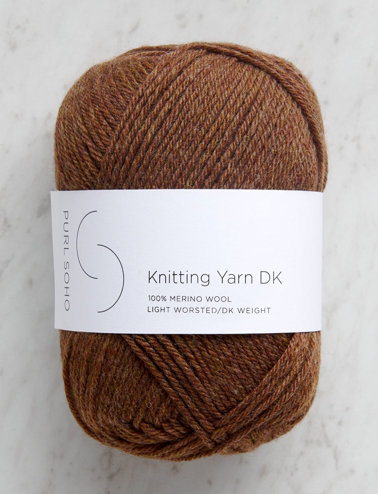 Knitting Yarn DK, Acorn Brown
