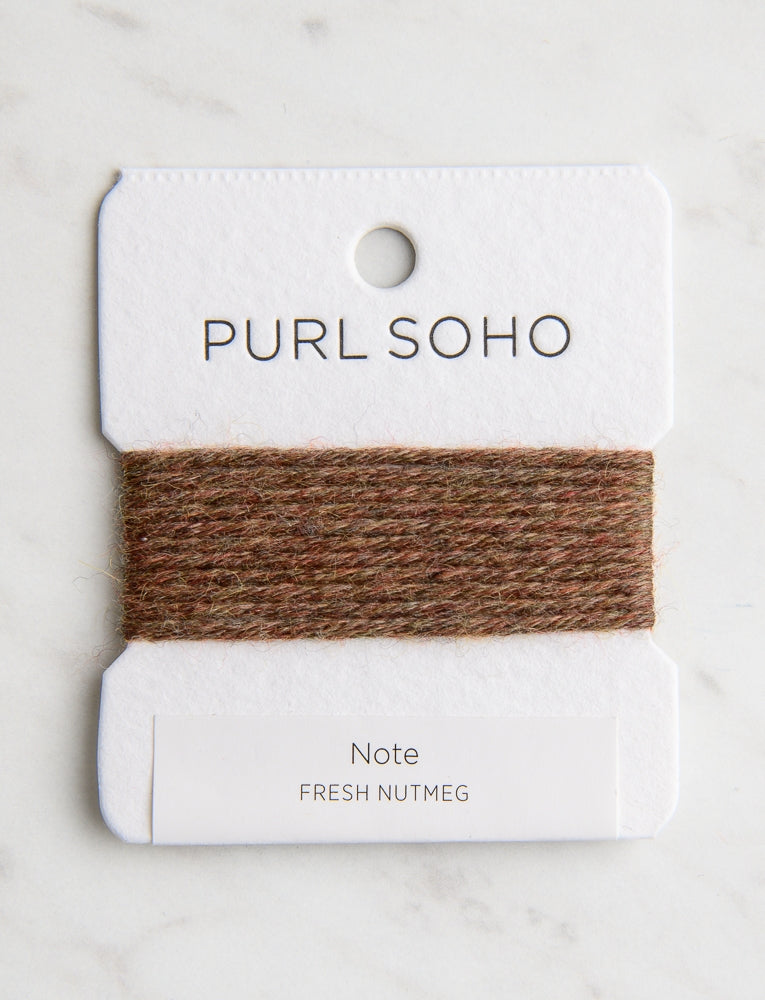Note Color Cards, Fresh Nutmeg