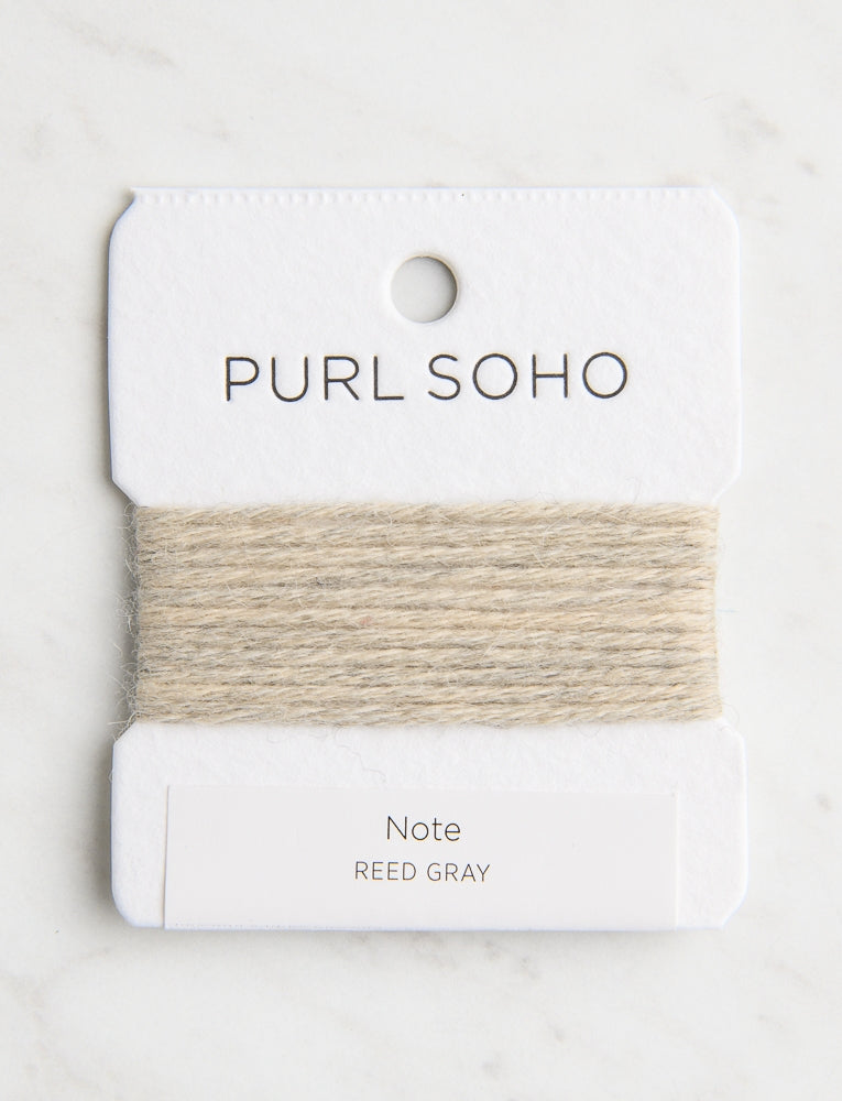 Note Color Cards, Reed Gray
