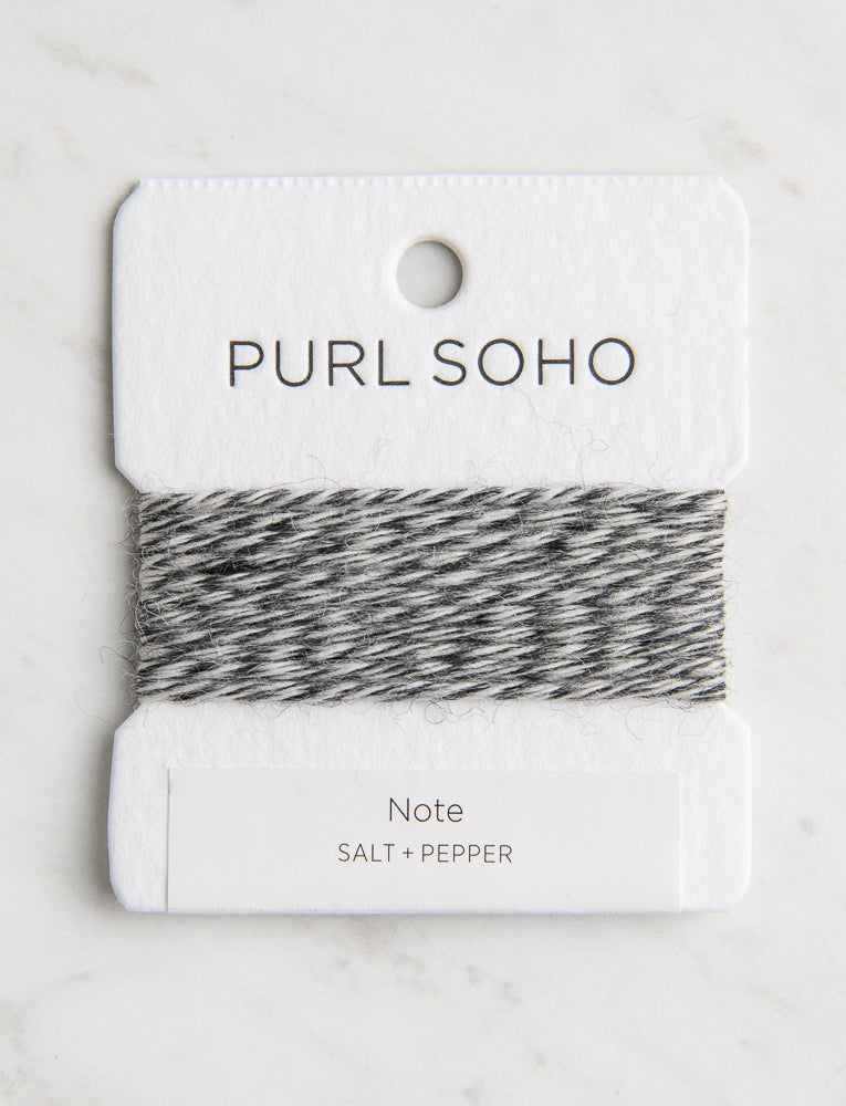 Note Color Cards, Salt + Pepper