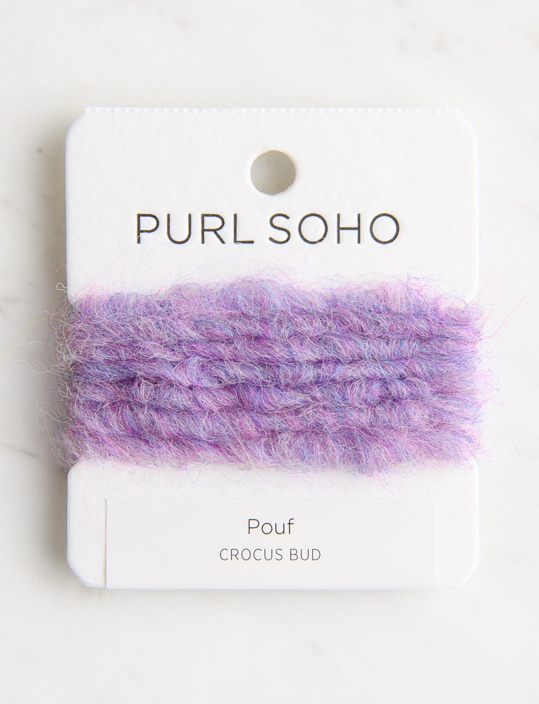 Pouf Color Cards, Crocus Bud