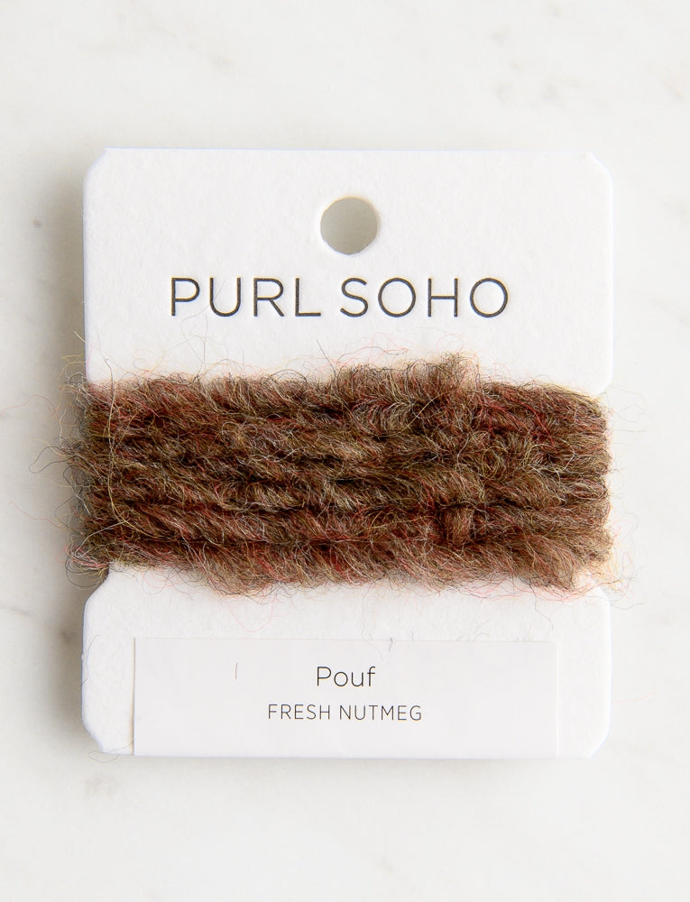 Pouf Color Cards, Fresh Nutmeg