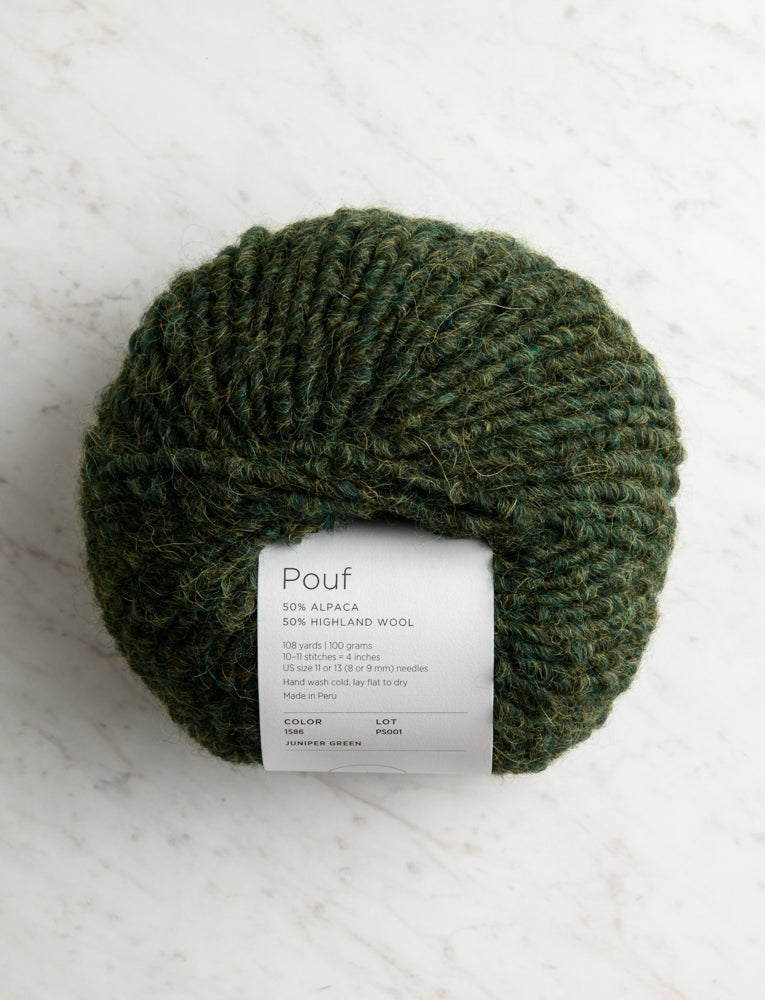 Pouf, Juniper Green