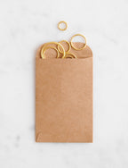 Brass Ring Stitch Markers