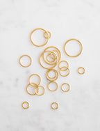 Brass Ring Stitch Markers