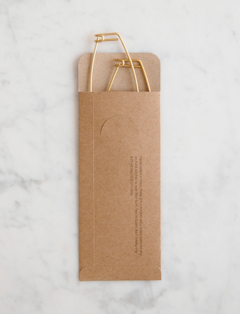 Brass Stitch Holder Set, Large