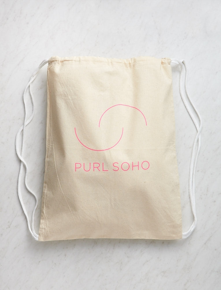 Purl Soho Drawstring Backpack