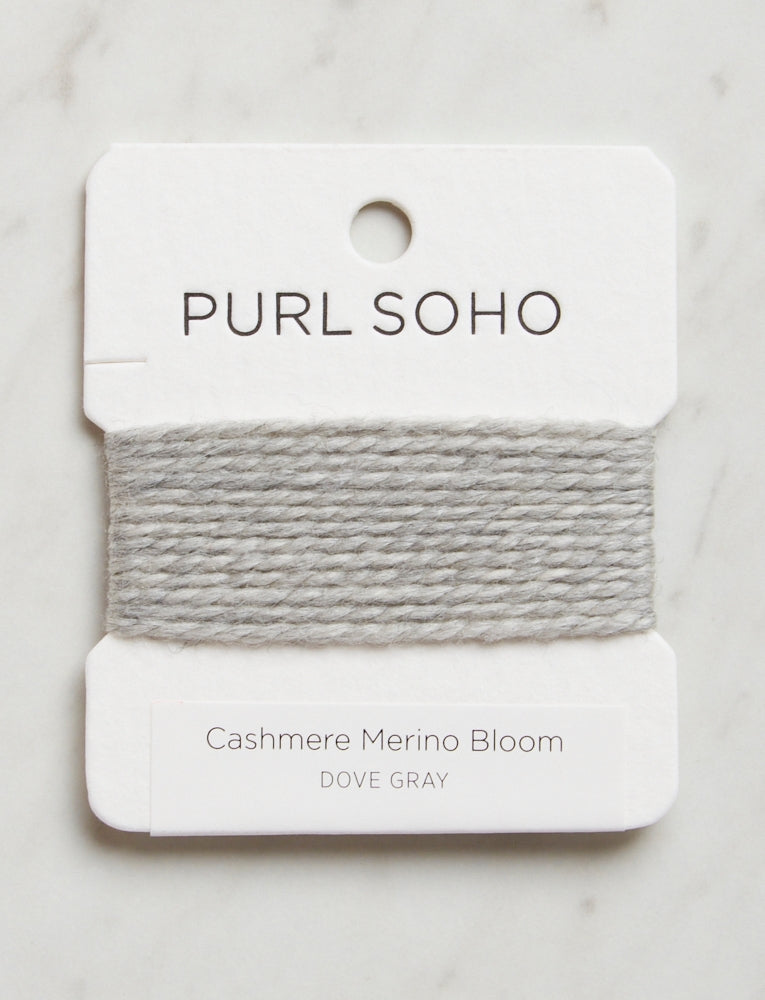 Cashmere Merino Bloom Color Cards, Dove Gray