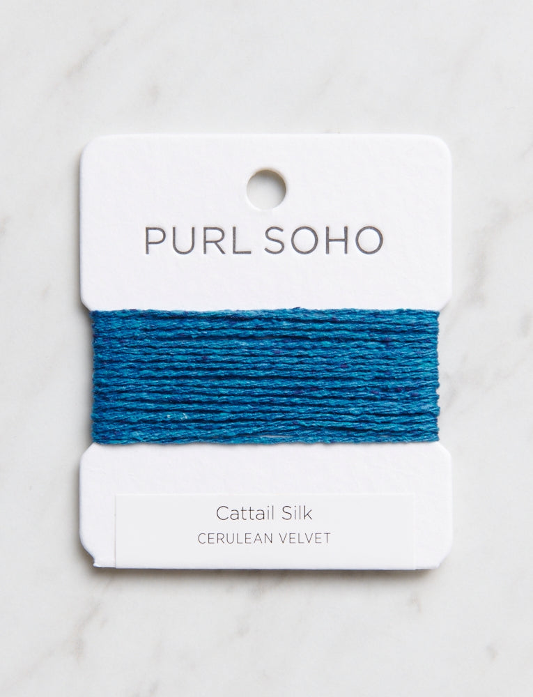 Cattail Silk Color Cards, Cerulean Velvet