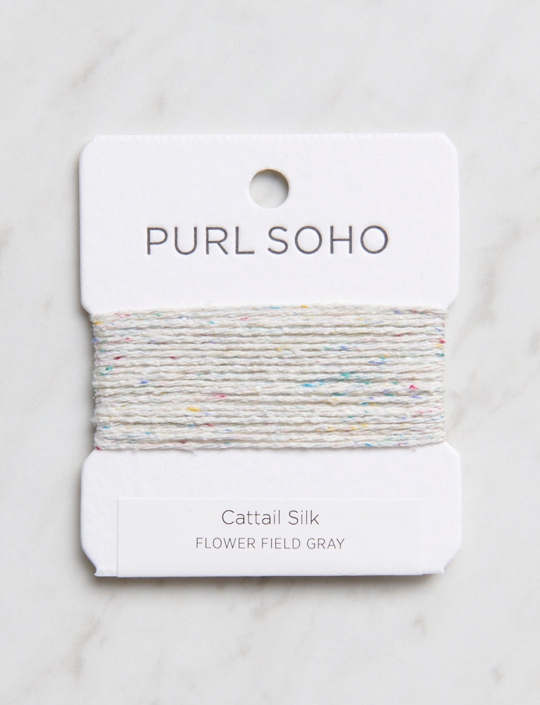 Cattail Silk Color Cards, Flower Field Gray