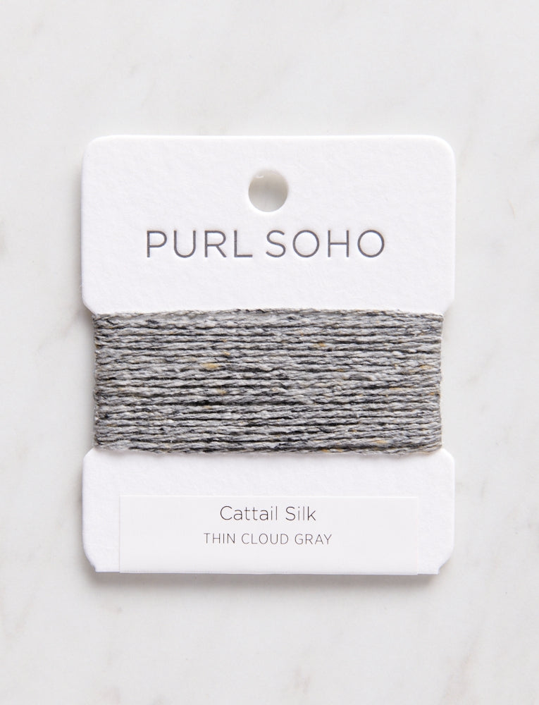 Cattail Silk Color Cards, Thin Cloud Gray