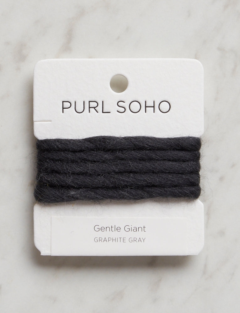 Gentle Giant Color Cards, Graphite Gray, Heather