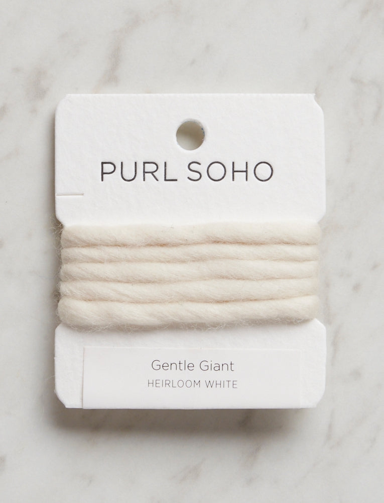 Gentle Giant Color Cards, Heirloom White, Solid