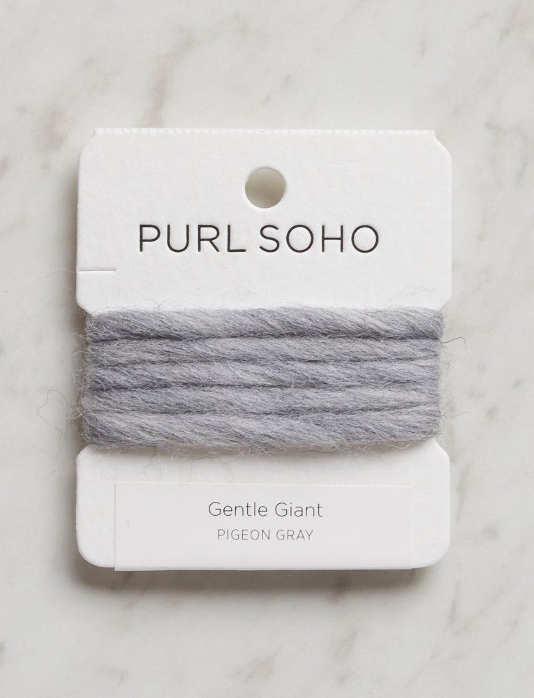 Gentle Giant Color Cards, Pigeon Gray, Heather