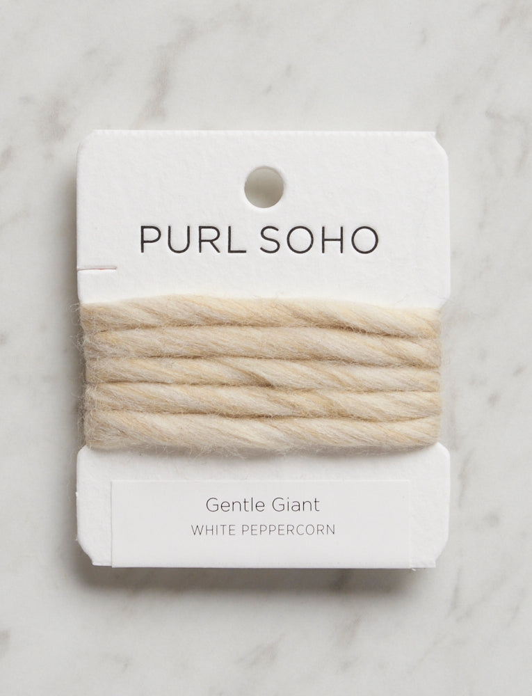 Gentle Giant Color Cards, White Peppercorn, Heather