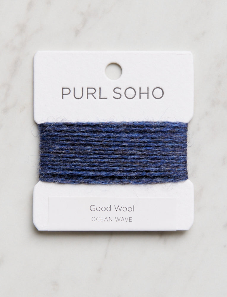 Good Wool Color Cards, Ocean Wave