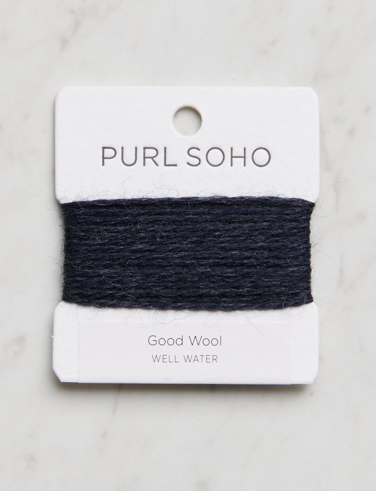 Good Wool Color Cards, Well Water