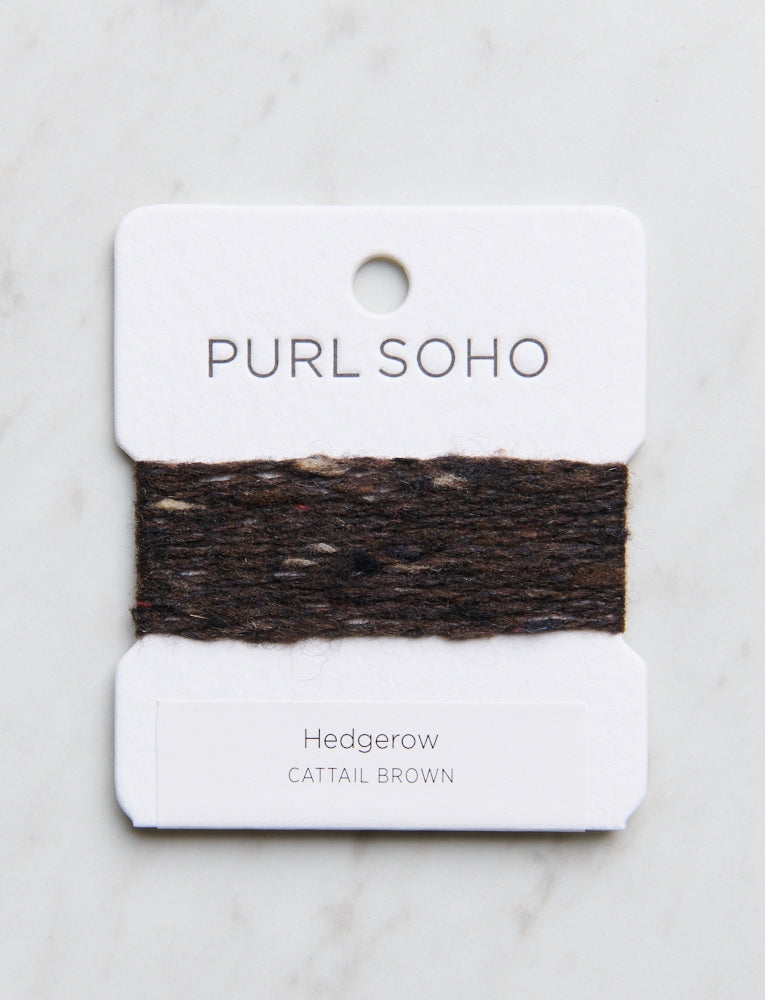 Hedgerow Color Cards, Cattail Brown