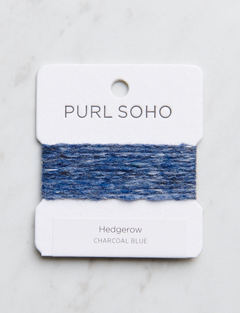 Hedgerow Color Cards, Charcoal Blue