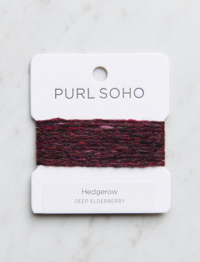 Hedgerow Color Cards, Deep Elderberry