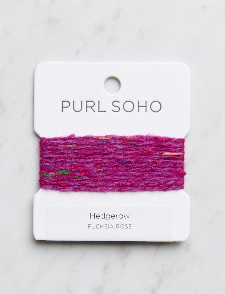 Hedgerow Color Cards, Fuchsia Rose