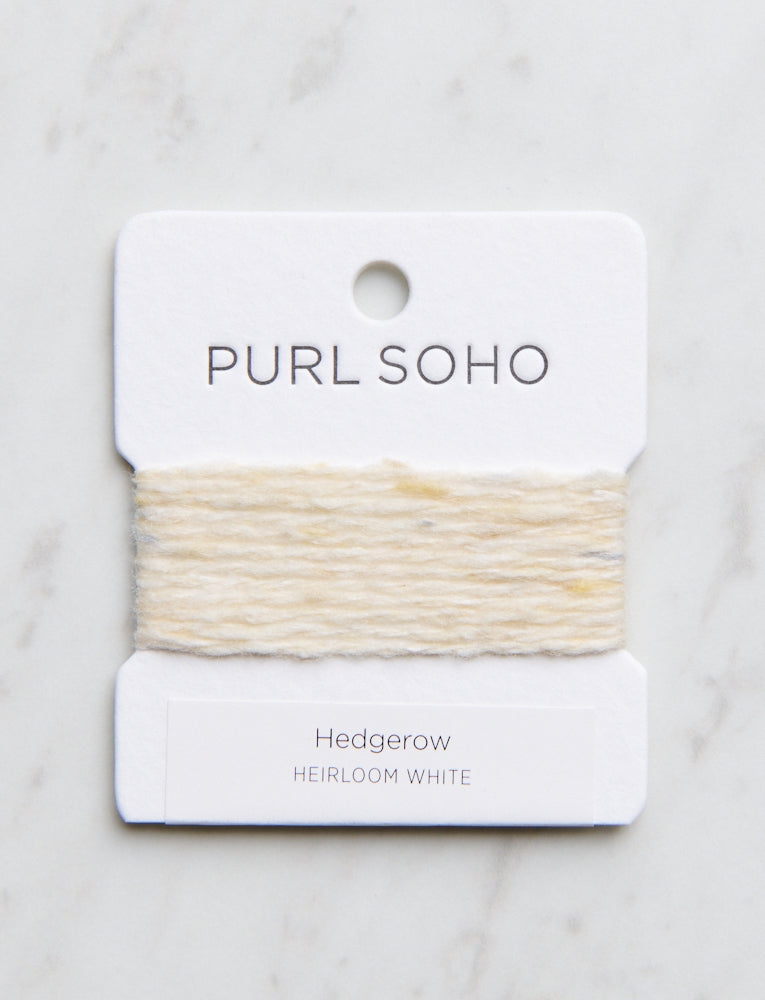 Hedgerow Color Cards, Heirloom White