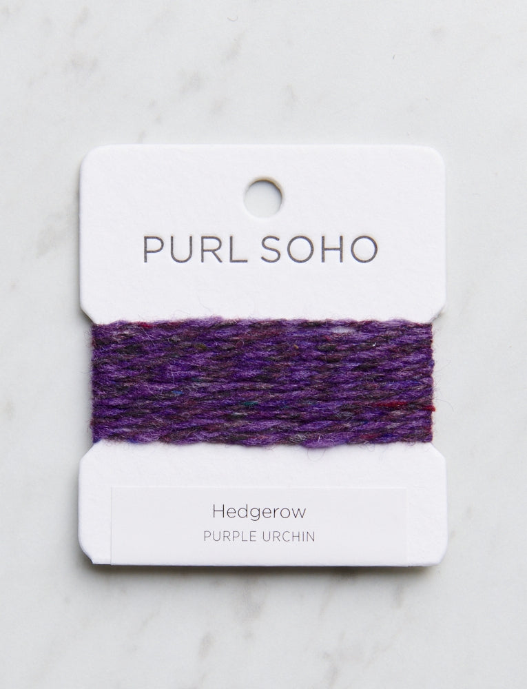Hedgerow Color Cards, Purple Urchin