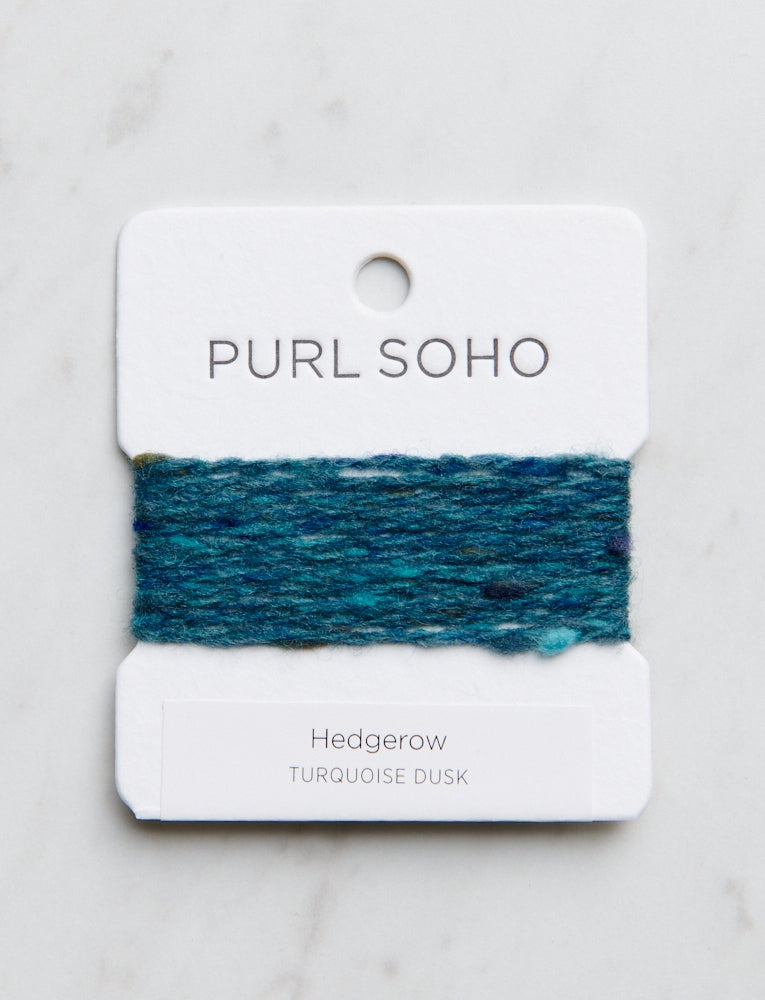 Hedgerow Color Cards, Turquoise Dusk